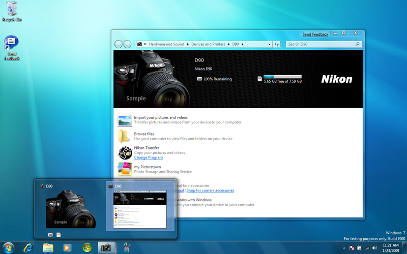 Illustration for article titled Win 7 Tip: Device Stage Gadget Interface Is Gorgeous (When Supported!)